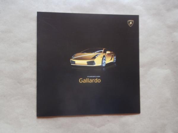 Lamborghini Gallardo at London Broschüre A5 Format Englisch NEU Rarität
