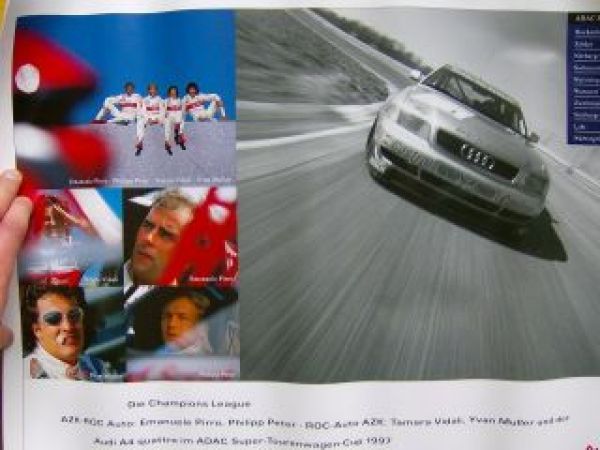 Audi A4 quattro ADAC Super-Tourenwagen-Cup 1997 Poster