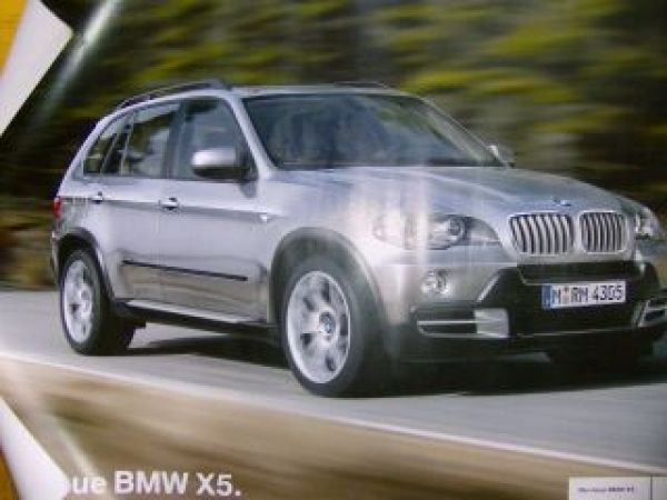 BMW Original X5 E70 Poster NEU