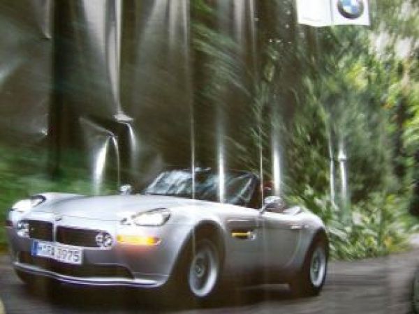 BMW Z8 Roadster E52 Poster 1999 Rarität