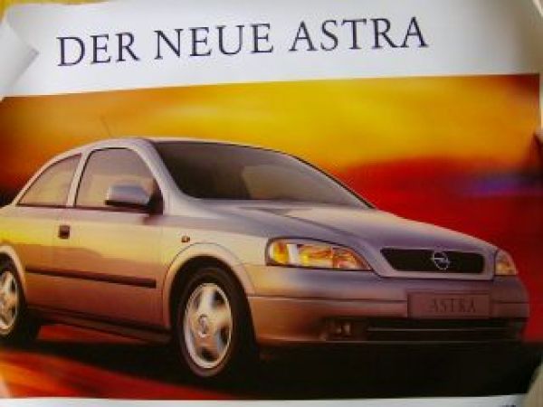 Opel Astra  Poster NEU