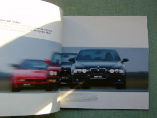 BMW M5 Limousine A3 Prospekt E39 +E28 E34 2000 NEU