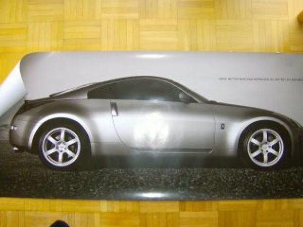 Nissan 350Z Coupè Poster NEU Rarität Überformat