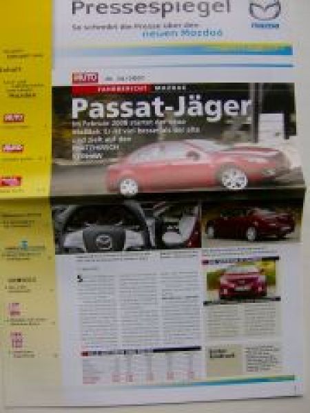Mazda 6 Pressespiegel Januar 2008