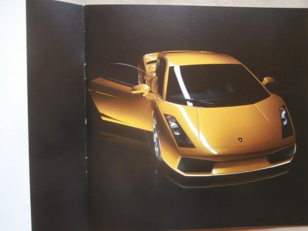 Lamborghini Gallardo at London Broschüre A5 Format Englisch NEU Rarität