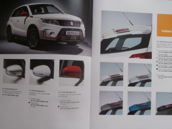 Printausgabe Suzuki Vitara Zubehör Katalog im Januar 2019