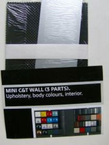 BMW Mini Lacke Polster Interior Surface 9/2008 R56 R55