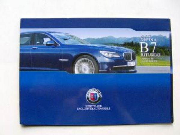 Alpina B7 Biturbo F01 F02 Limousine Langversion Februar 2009