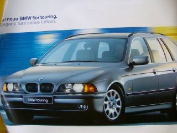 BMW Original 5er Touring E39 Poster