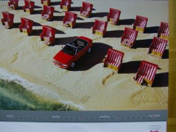 Audi Kalender 2000 Look A2 A4 Cabriolet usw.