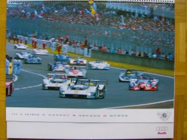 Audi Kalender R8 Le Mans