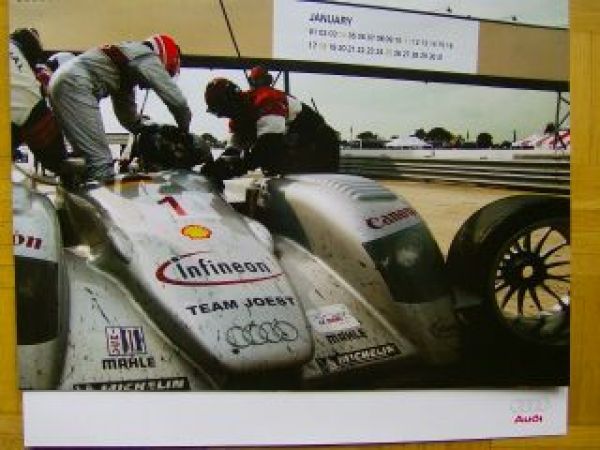 Audi Motorsport 2004 Kalender