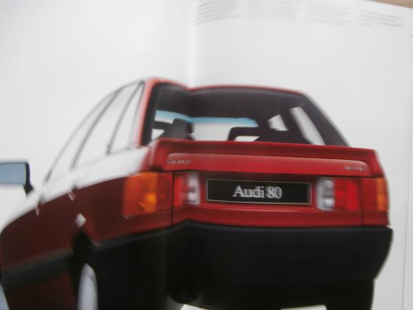 Audi 80 +quattro Typ 89 mit Katalysator Januar 1987