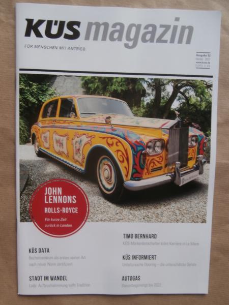 KÜS magazin Herbst 2017 Rolls Royce von John Lennon,Autogas,