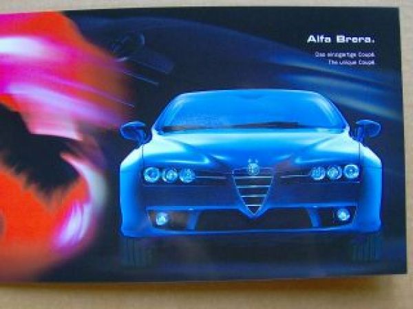 Alfa Romeo Brera Flyer Vorstellung NEU