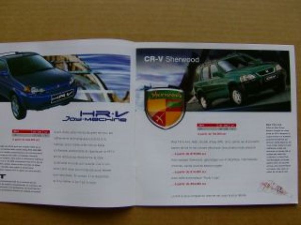 Honda S2000 Civic Saga CR-V Sherwood Frankreich Prospekt