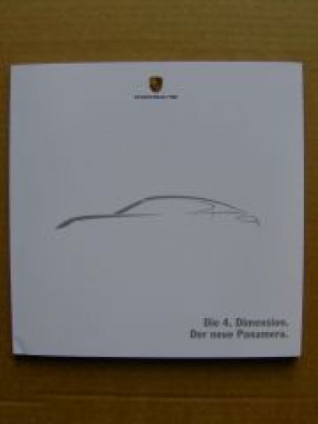 Porsche Panamera Magazin 2009 NEU