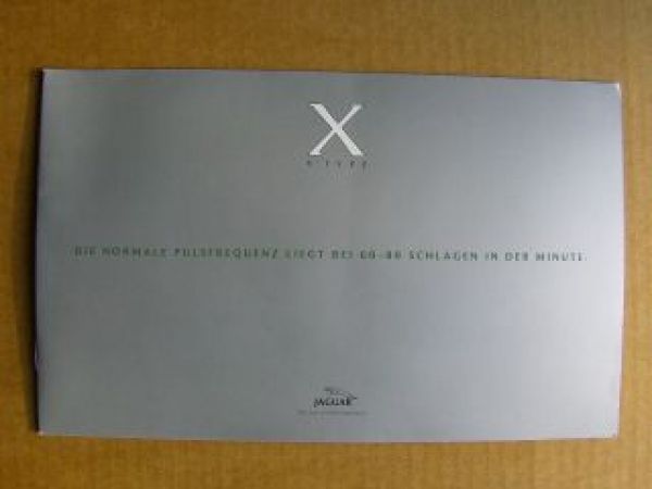 Jaguar X-Type Vorabinformation AMI Leipzig 2001