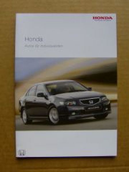 Honda alle Modelle Programm November 2002 NEU