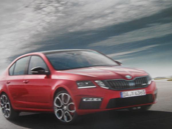 Skoda Octavia RS (Typ 5E) 180kw 135kw +Combi Prospekt November 2018