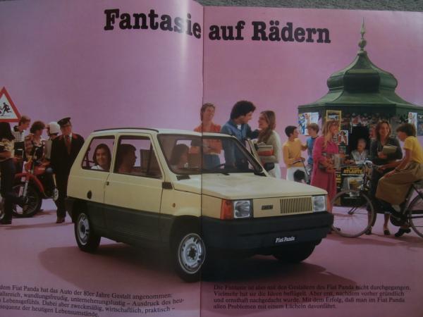 Fiat Panda Prospekt Mai 1980