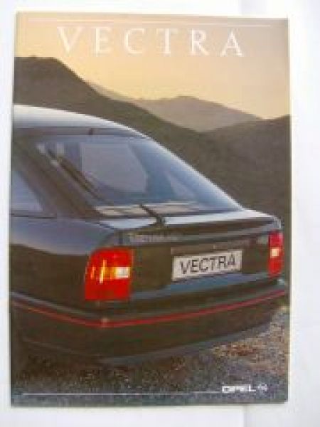 Opel Vectra A Prospekt  September 1989