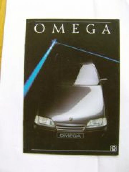 Opel Omega A Prospekt Oktober 1986