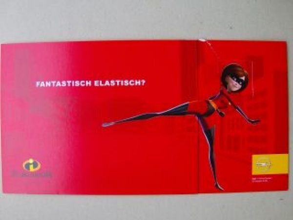 Opel Die Unglaublichen Prospekt Sondermodelle Edition Januar 200