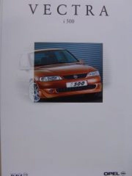 Opel Vectra i500 Prospekt Mai 1999 +Preisliste NEU