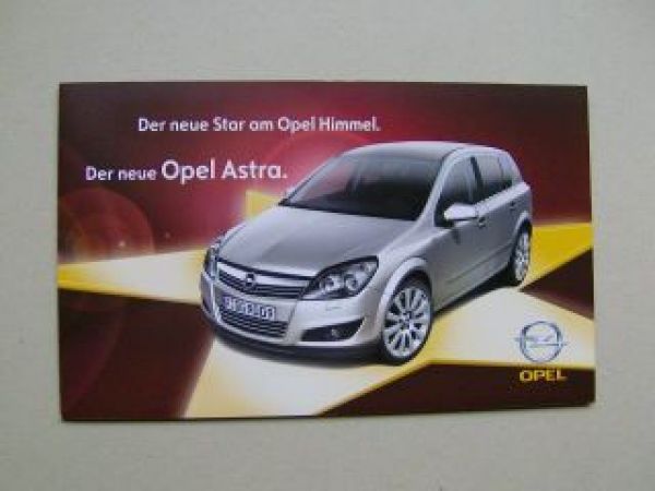 Opel Astra NEU Vorabinformation Januar 2007