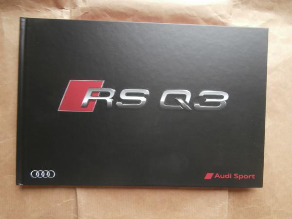 Audi RS Q3 Typ 8U Buch Prospekt April 2015 NEU