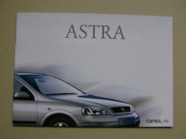 Opel Astra Prospekt November 1997 NEU