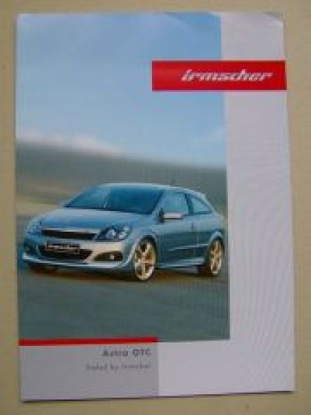 irmscher Opel Astra GTC Prospekt Februar 2005 NEU