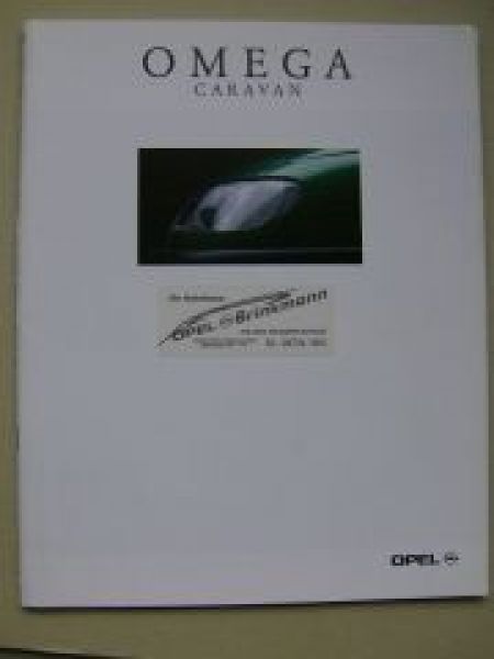 Opel Omega B Caravan März 1997 NEU
