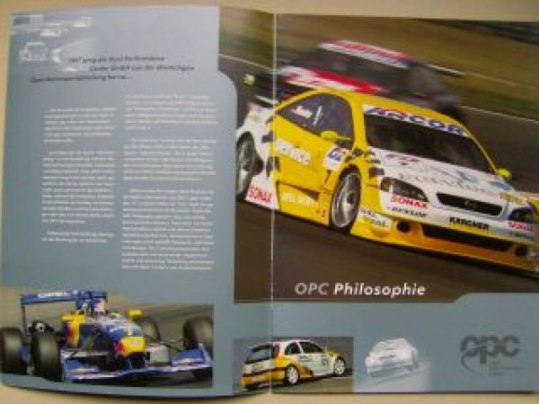 Opel performance cars Prospekt OPC