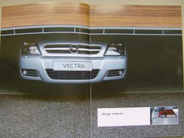 Opel Vectra Edition  +Caravan Prospekt November 2004