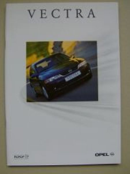 Opel Vectra +Caravan Prospekt Februar 1999 NEU