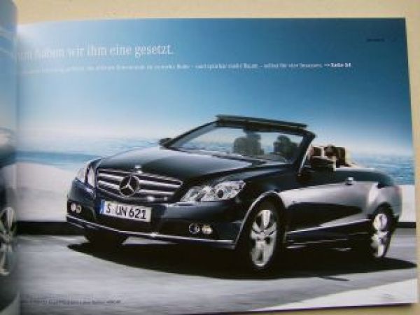 Mercedes Benz E-Klasse Coupè & Cabriolet März 2010 NEU