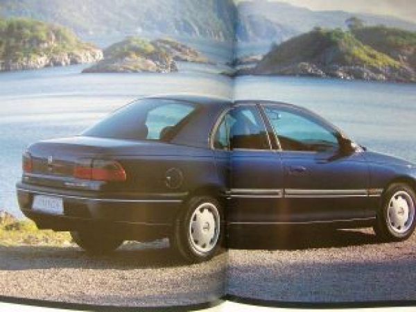 Opel Omega B Limousine Prospekt Juli 1998 NEU