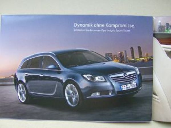 Opel Insignia Sports Tourer Prospekt September 2008