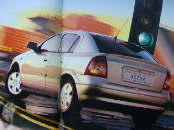 Opel Astra Prospekt Dezember 2003 NEU