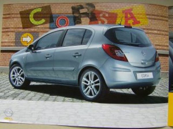 Opel Corsa D Prospekt Vorstellung Juni 2006