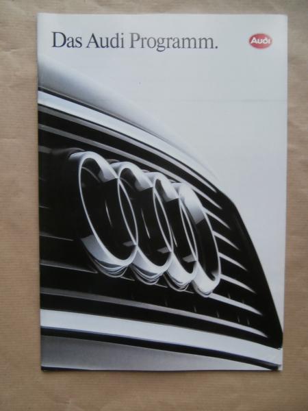 Audi Programm 80 +Young Edition,16V,90, Coupé +S2, 100 +2.8E,200 +Avant,V8 März 1991