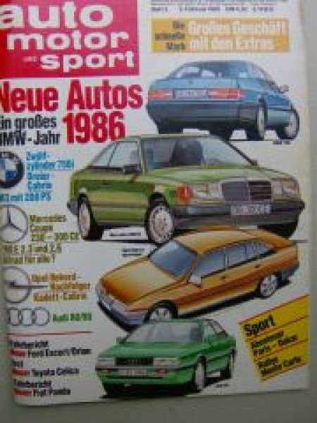 auto motor & sport 3/1986