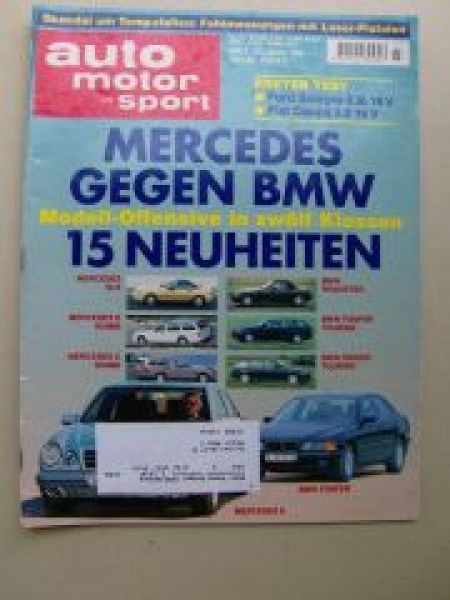 ams 3/1995 BMW 320i E36, Kaufberatung Rover Mini