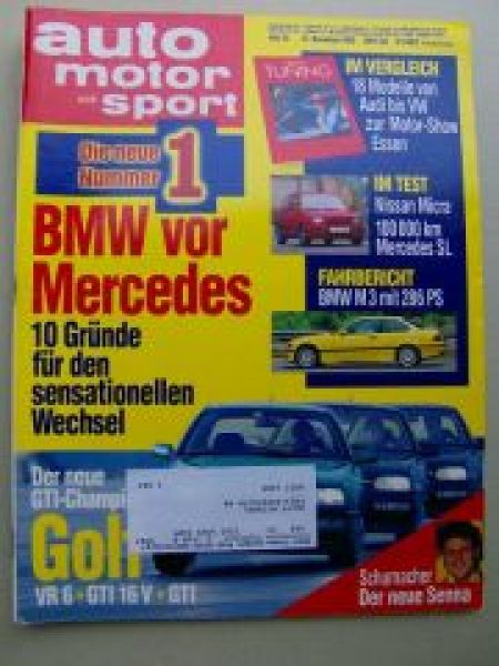 auto motor & sport 25/1992