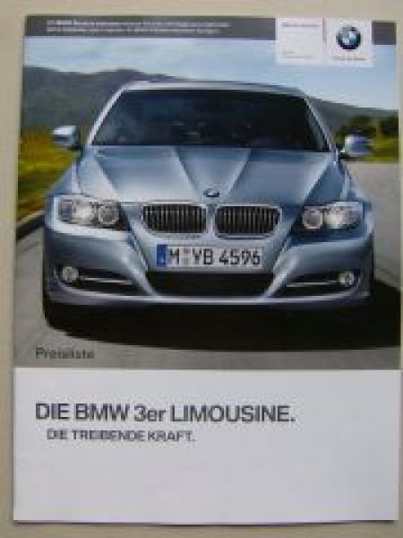 BMW 3er Limousine E90 318i-335i 316d-335d+xDrive 9/2009