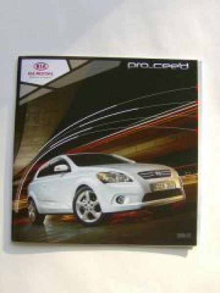 Kia pro_cee`d Prospekt +Preisliste Januar 2010