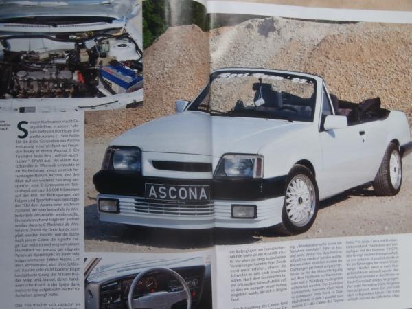 Opel Scene flash 6/2016 Omega B,GT Targa,65er Diplomat A,Ascona GT Cabrio,Corsa B GSi 2.5 V6,Astra F GSi