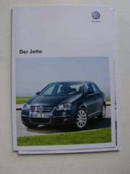 VW Jetta Prospekt 1K2 +Preisliste November 2009 NEU